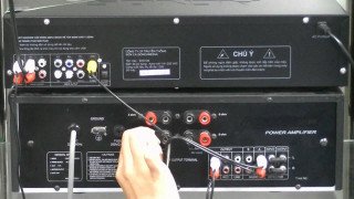 Kết nối laptop với ampli để có một dàn karaoke chuyên nghiệp